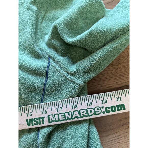 Horny Toad & Co Green Hooded Fleece Zip Up Jacket Women Size Large Pockets - Picture 5 of 11